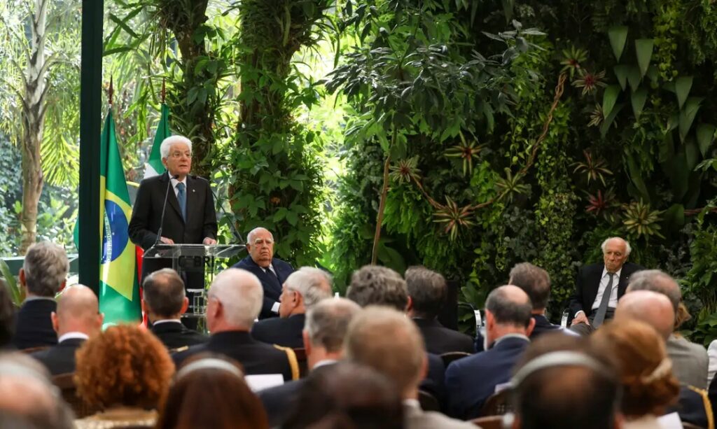 Visita Sérgio Mattarella, presidente da Itália, ao Brasil